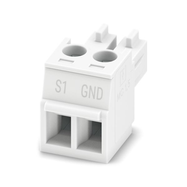 MC 1,5/ 2-ST-3,81 WH BD:S1,GND — Разъемы для печатной платы