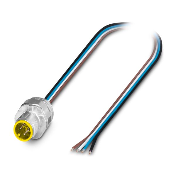 SACC-EC-MS-4CON-M16/0,5 SCO YE — Аппаратн. соединитель передняя стенка