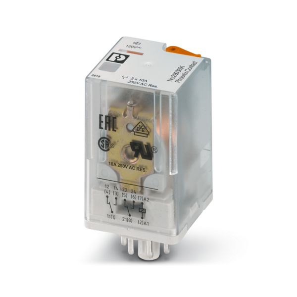 REL-OR2/L-120AC/2X21 — Одиночное реле