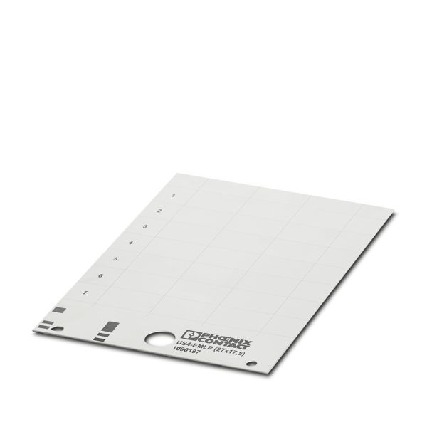 US4-EMLP (27X17,5) — Пластиковая табличка
