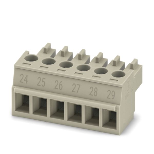 MC 1,5/ 6-ST-3,81BEIGEBD:24-29 — Разъемы для печатной платы