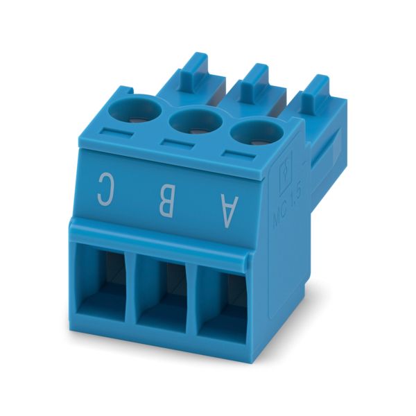 MC 1,5/ 3-ST-3,5 BU BD:C-A SO — Разъемы для печатной платы
