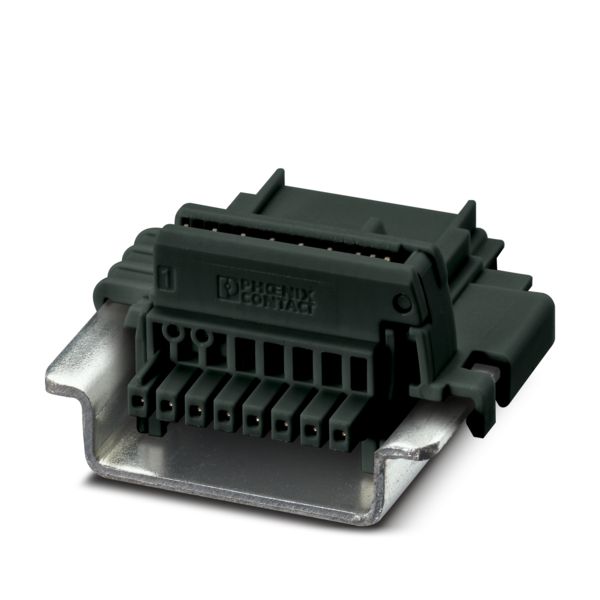 TBUS8-25,0-PPPPPPPS-9005 — Шинный соединитель для установки на монтажную рейку