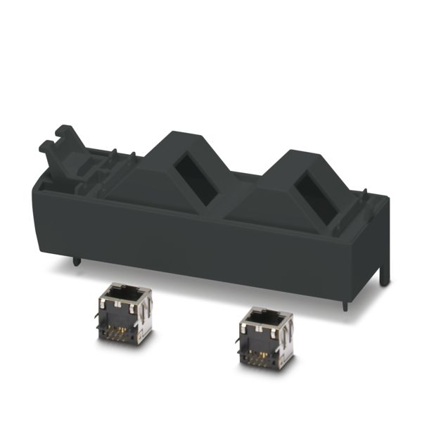 ME PLC 40 CTRJ45 BK — Фронтальный модуль подключения