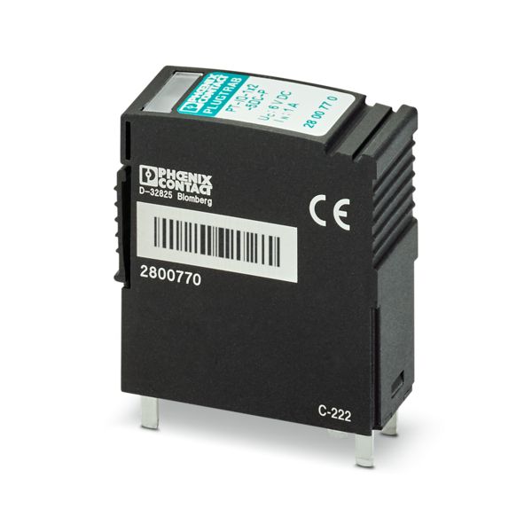 PT-IQ-1X2-5DC-P — Штекерный модуль для защиты от импульсных перенапряжений