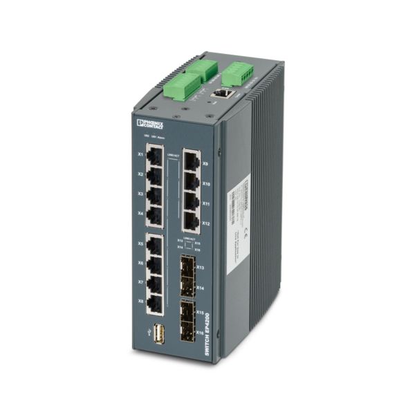 FL SWITCH EP4212-4SFP-LV — Industrial Ethernet Switch