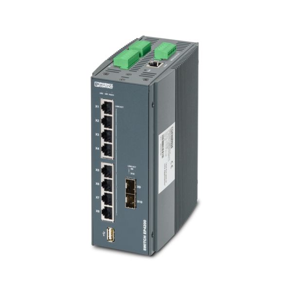 FL SWITCH EP4208-2TGSFP-LV — Industrial Ethernet Switch