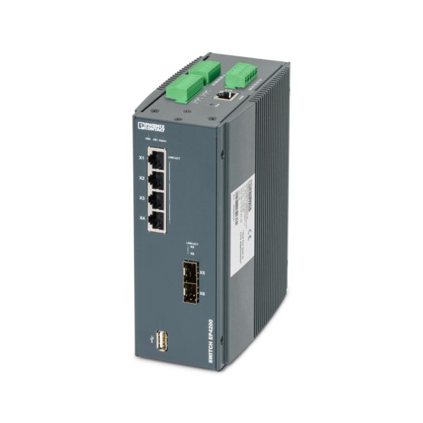 FL SWITCH EP4204-2SFP-LV — Industrial Ethernet Switch