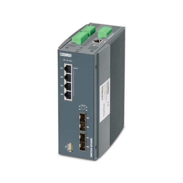 FL SWITCH EP4204-4TGSFP-LV — Industrial Ethernet Switch