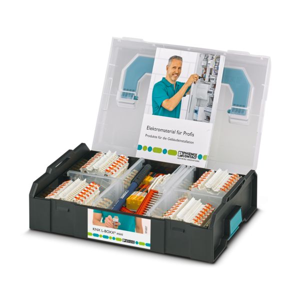 CASE KNX L-BOXX MINI DE — Комплект для ввода в эксплуатацию