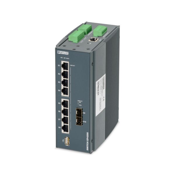 FL SWITCH EP4208-2SFP-LV — Industrial Ethernet Switch