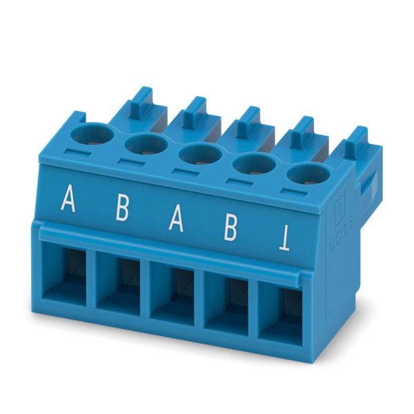MC 1,5/ 5-ST-3,81 BUBDWH:A- — Разъемы для печатной платы