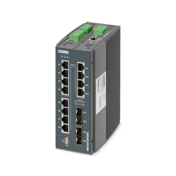 FL SWITCH EP4212-4TGSFP-LV — Industrial Ethernet Switch